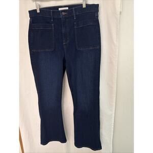 LOFT The Kick Crop High Rise Jeans Women’s Size 32/14